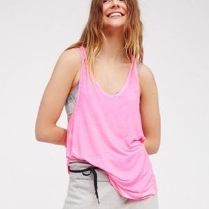 We The Free Nectarine Racerback Tank Top